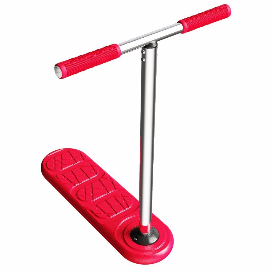 Трюковой самокат-тренажер Indo X70 Trampoline Scooter 670 mm (Red